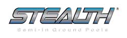 Stealth Semi-Inground Pools Brand Logo